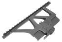 Быстросъемный боковой кронштейн ARKON с планкой weaver на Сайга/АК с выносом  